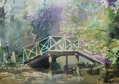 Мостик в Абрамцево