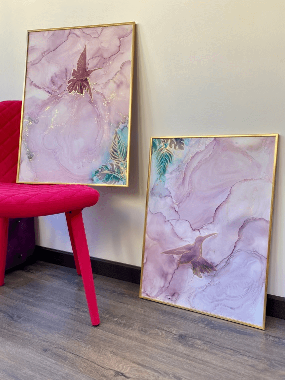 Колибри на закате